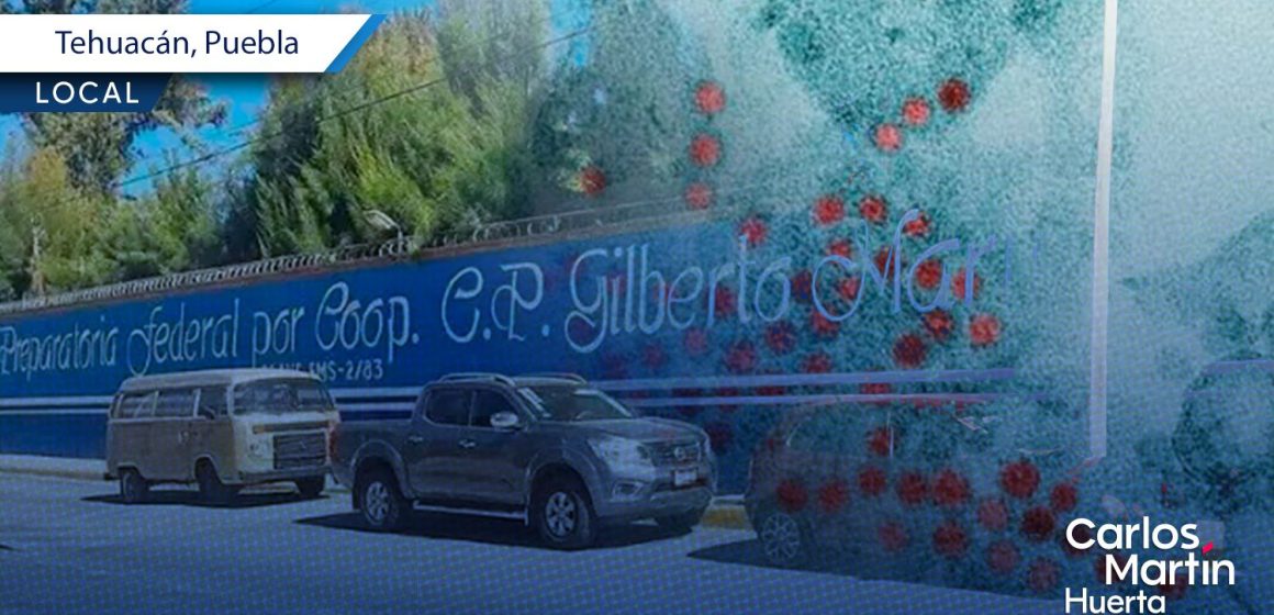 Tras confirmación de casos por virus Coxsackie, suspenden clases en preparatoria de Tehuacán