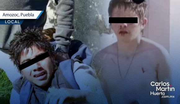 Vecinos en Amozoc detienen a presunto ladrón; lo golpean, desnuda y amarran contra un poste