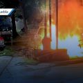 Vecinos prenden fuego a pertenencias de asaltantes en Tecamachalco