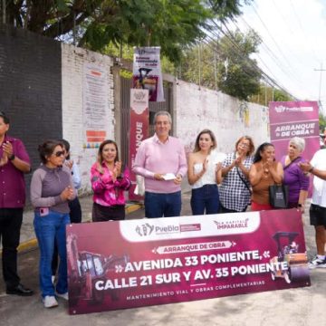 Arranca Pepe Chedraui la rehabilitación de la avenida 33 Poniente