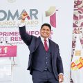 Omar Muñoz rinde Primer Informe de Resultados arropado por el pueblo de Cuautlancingo