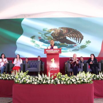 Ariadna Ayala rinde su primer informe en Atlixco; aquí los resultados