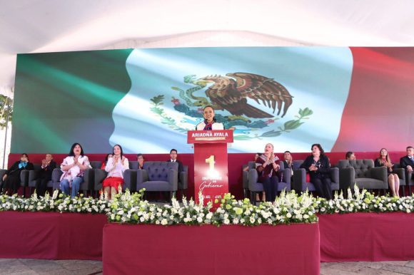 Ariadna Ayala rinde su primer informe en Atlixco; aquí los resultados