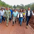 “Trabajamos para reponer su patrimonio, restablecer la salud y los accesos; protegemos su vida”: Armenta