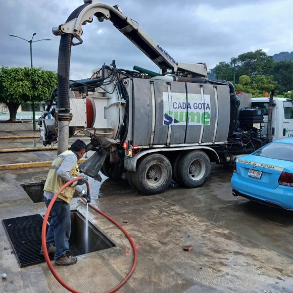 Agua de Puebla despliega brigadas de desazolve en Sierra Norte de Puebla