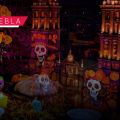 Puebla ilumina la Catedral con videomapping: ¡Celebra el Día de Muertos con un espectáculo único!