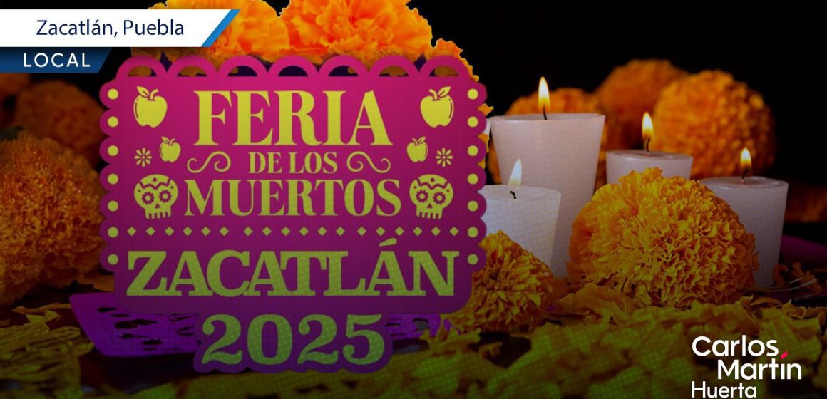 Zacatlán invita a su Feria de los Muertos 2025 con tres festivales gastronómicos