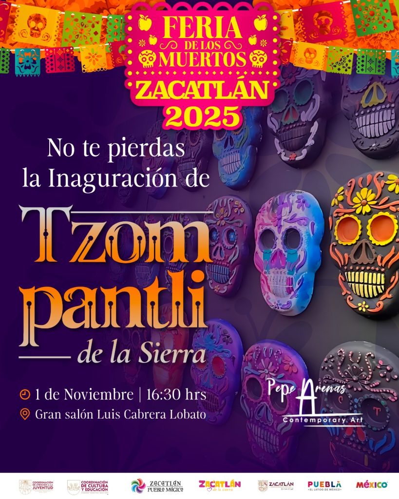 Zacatlan invita a su Feria de los Muertos 2025 con tres festivales gastronomicos 3