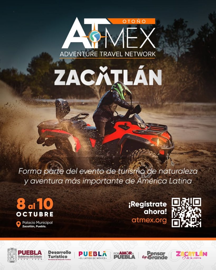 Zacatlán recibe la Feria de Turismo de Aventura ATMEX 2025 1 Zacatlán recibe la Feria de Turismo de Aventura ATMEX 2025