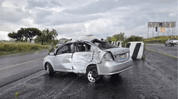 Fatal choque en autopista Puebla-Atlixco cobra la vida de dos personas