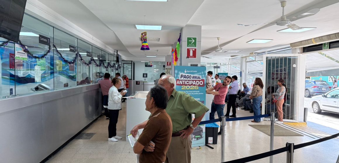 agua de puebla2 Últimos días para obtener 2 meses de beneficio con el “Pago Anual Anticipado 2026”