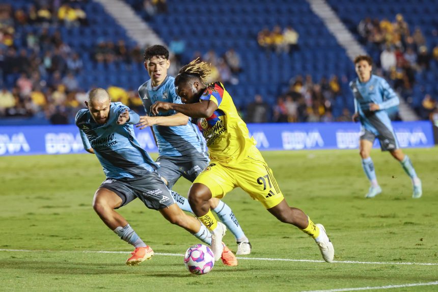 América vence 2-1 al Puebla con gol de Ramón Juárez