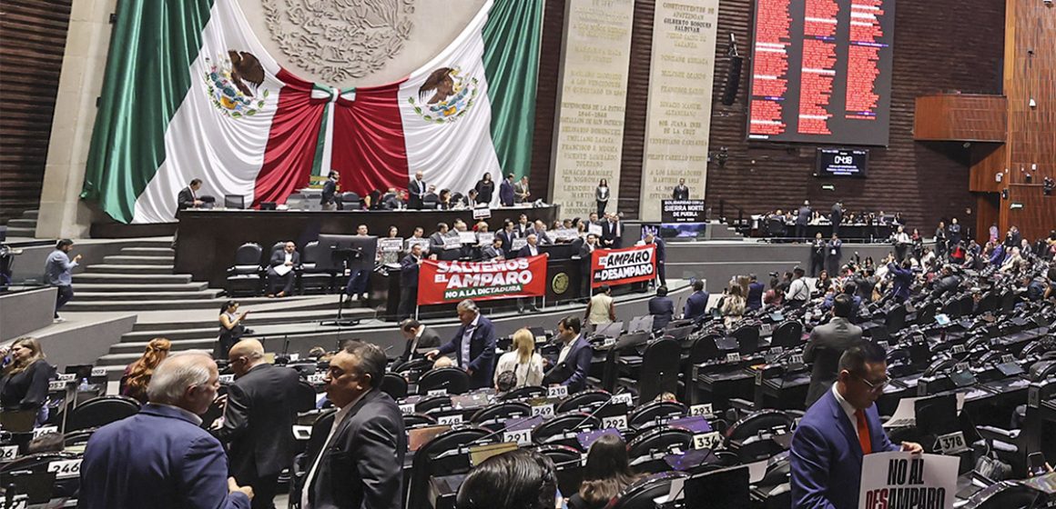 Diputados aprueban reforma a la Ley de Amparo