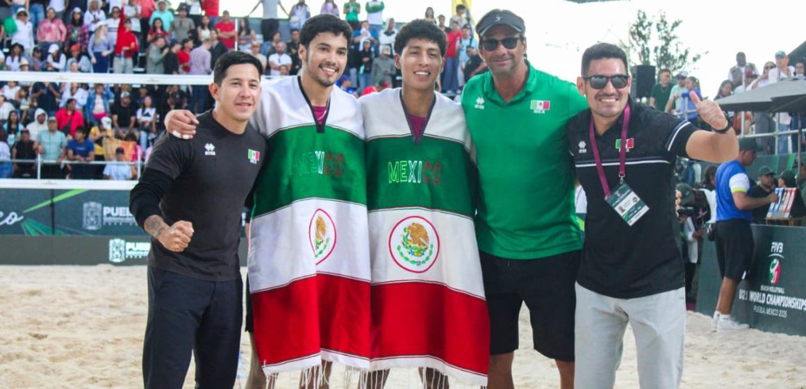 Bronce Histórico para México en el Mundial Sub-21 de Voleibol de Playa Puebla 2025