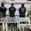 Aseguran drogas y decenas de objetos prohibidos en el penal de Tepexi de Rodríguez