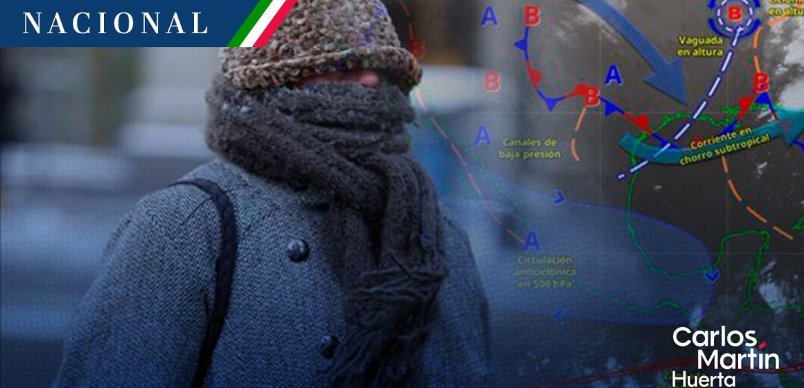 frente frío Clima en México: Ingresa el frente frío 11 con bajas temperaturas y viento