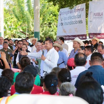 gobierno del estado Impulsa Gobierno de Puebla recuperación del campo en zonas afectadas por contingencia