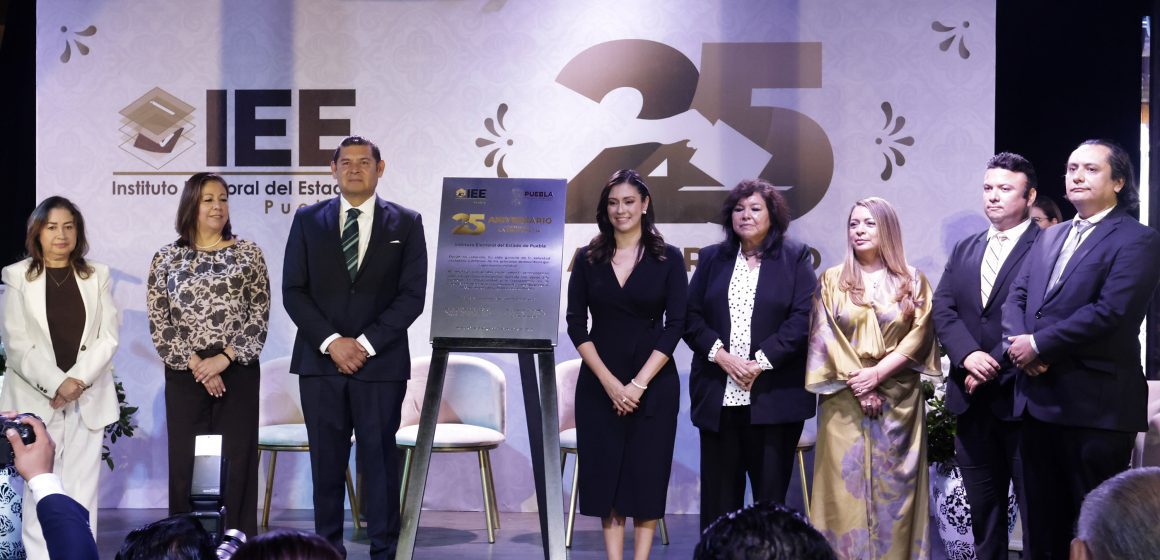 Instituto Electoral del Estado de Puebla celebra 25 años de fortalecer la democracia