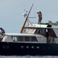 ¿Romance? Katy Perry y Justin Trudeau, captados besándose en un yate en Santa Bárbara