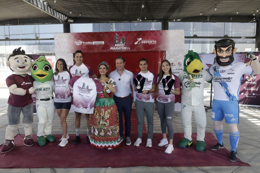 MEDIO MARATÓN PUEBLA 2025 Todo listo para el Medio Maratón Puebla 2025: ruta, premios e inscripciones