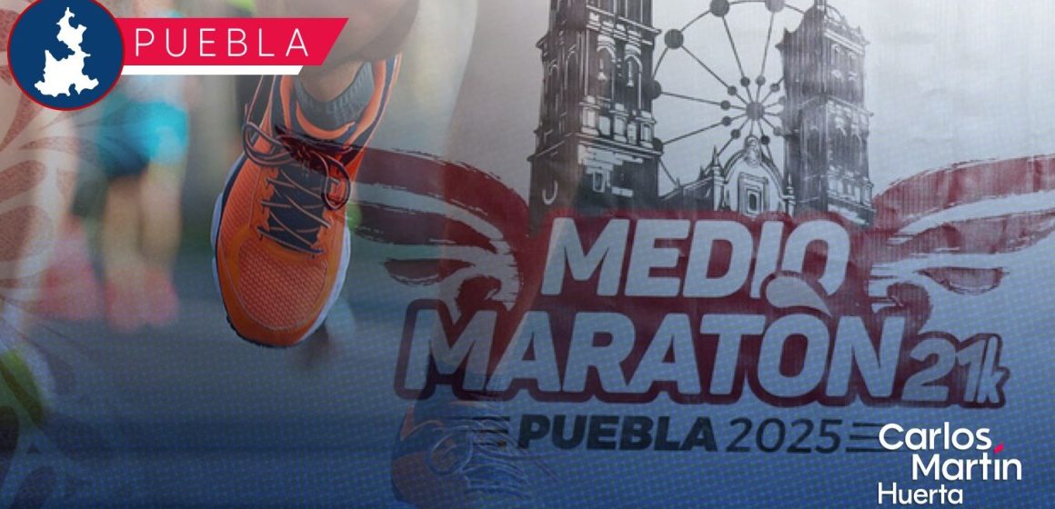 El IMDP entregará kits a 3 mil corredoras y corredores del Medio Maratón 21K Puebla 2025