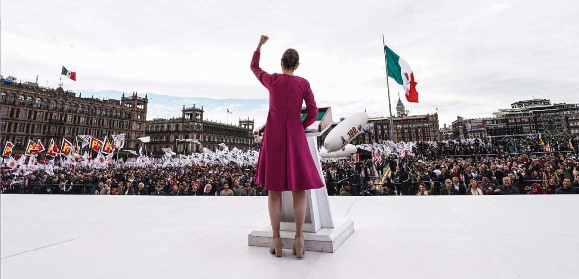 Claudia Sheinbaum celebra su Primer Año de Gobierno reafirmando la soberanía nacional y el poder del pueblo