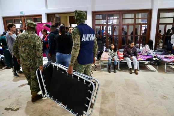 protección civil Sierra Norte: Puebla Trabaja en la recuperación tras fuertes lluvias