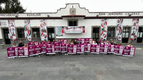 SSC refuerza el programa Red Vecinal en San Jerónimo Caleras