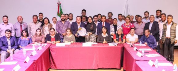 Tonantzin Fernández reafirma compromiso con las familias de San Pedro Cholula en sesión de Coplademun