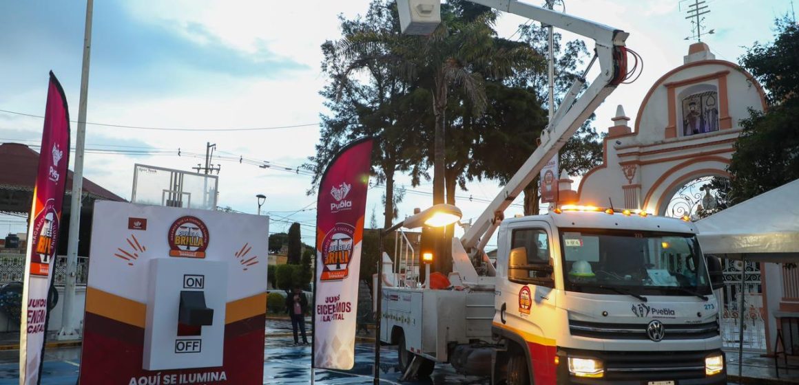 Modernizan 86 espacios comunitarios con “Senderos de Paz” en Puebla