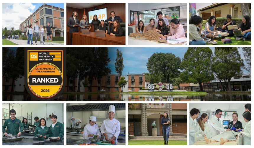 udlap UDLAP en el Ranking QS 2026: Una de las mejores universidades privadas de México y Latinoamérica
