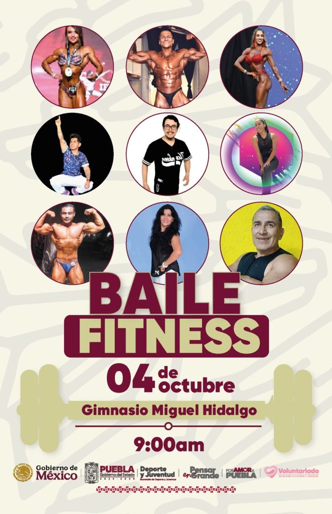 ¡A todo ritmo! Anuncian la primera edición de Baile Fitness 2025 en Puebla