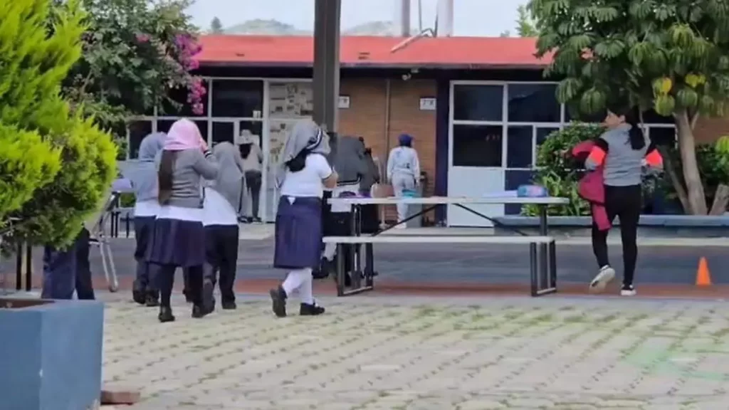 ¡Alerta en primaria de Atlixco! Enjambre de abejas ataca a la comunidad educativa