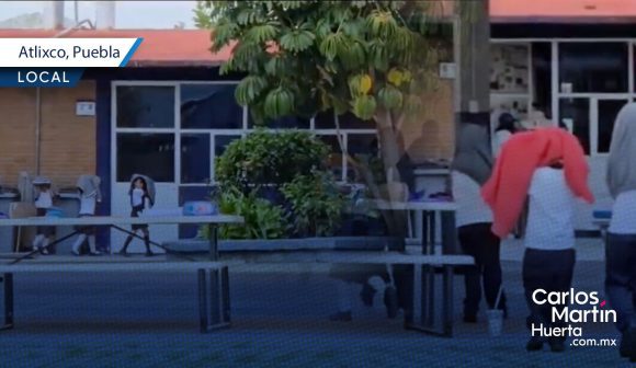 ¡Alerta en primaria de Atlixco! Enjambre de abejas ataca a la comunidad educativa