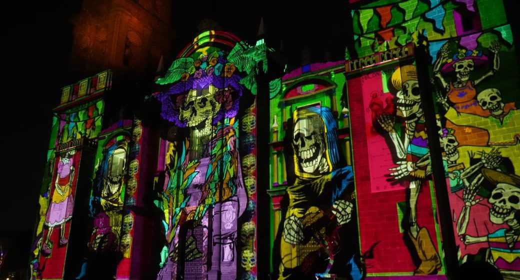 Videomapping Día de Muertos 2025: Espectáculo de Luz y Cultura en la Catedral de Puebla