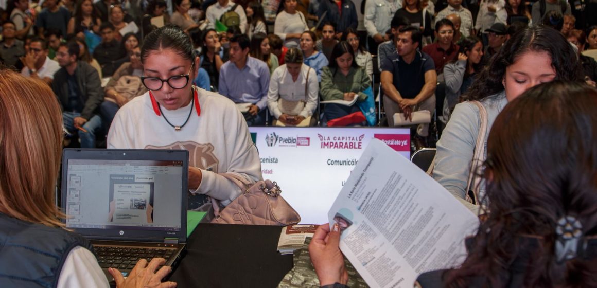 Más de 2 mil nuevos empleos entre septiembre y octubre en Puebla capital