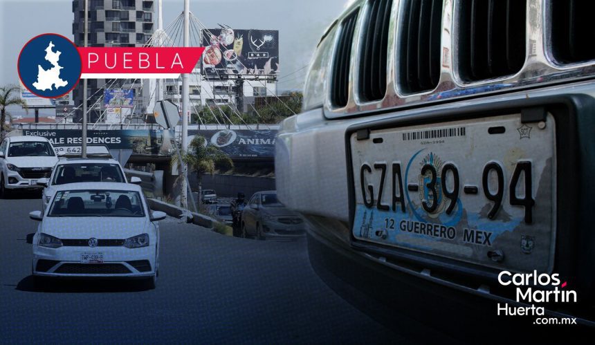 Multan a más de 2 mil conductores en Puebla; placas foráneas lideran infracciones