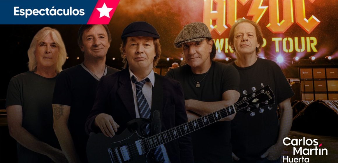 ACDC concierto AC/DC anuncia concierto en México con el ‘Power Up Tour 2026’