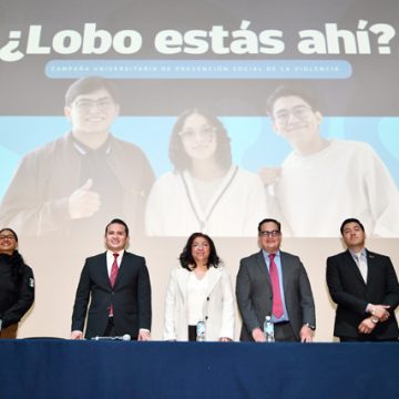 A_LOBO (1) Inicia BUAP Campaña Universitaria de Prevención Social de la Violencia