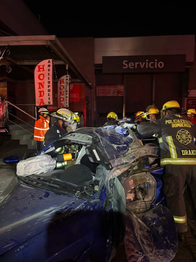 Accidente Via Atlixcayotl 1