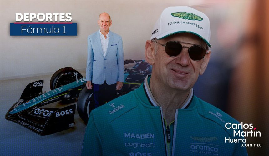 Adrian Newey nuevo director de equipo de Aston Martin en F1 a partir de 2026