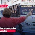 Analizan posible incremento a la tarifa del transporte público en Puebla; SMT realiza estudio