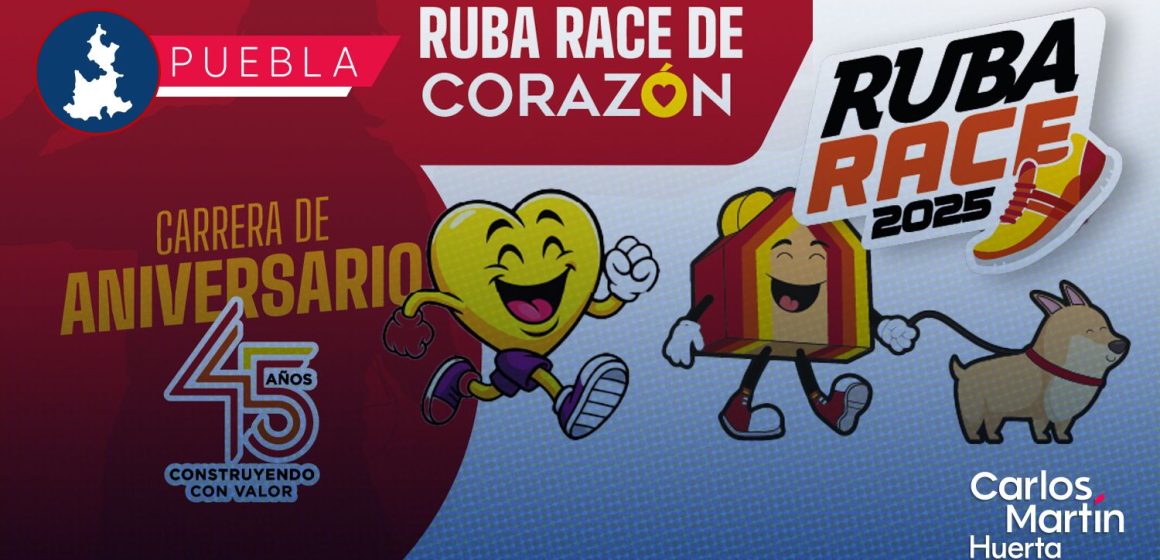 Anuncian la Ruba Race Puebla 2025 con causa social Anuncian la Ruba Race Puebla 2025 con causa social