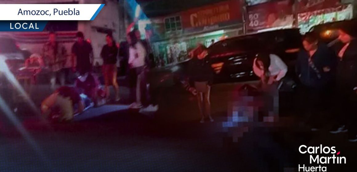 Mujer es atropellada en la carretera federal Puebla-Tehuacán; responsable huye