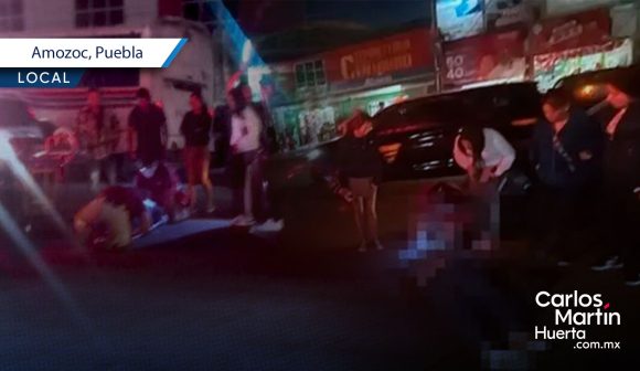 Mujer es atropellada en la carretera federal Puebla-Tehuacán; responsable huye