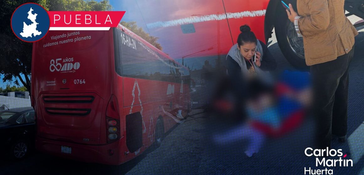 Portada Autobús de ADO atropella a mujer y su pequeña en Boulevard Carmelitas CMH Autobús de ADO atropella a mujer y su pequeña en Boulevard Carmelitas