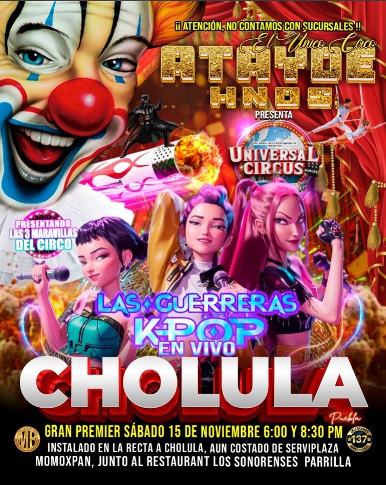 Circo Atayde Hermanos regresa a Puebla este 15 de noviembre
