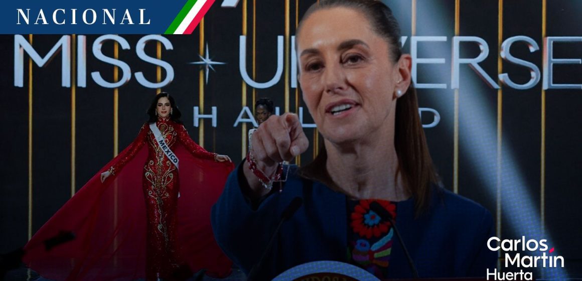 Sheinbaum felicita a Fátima Bosch tras ganar Miss Universo