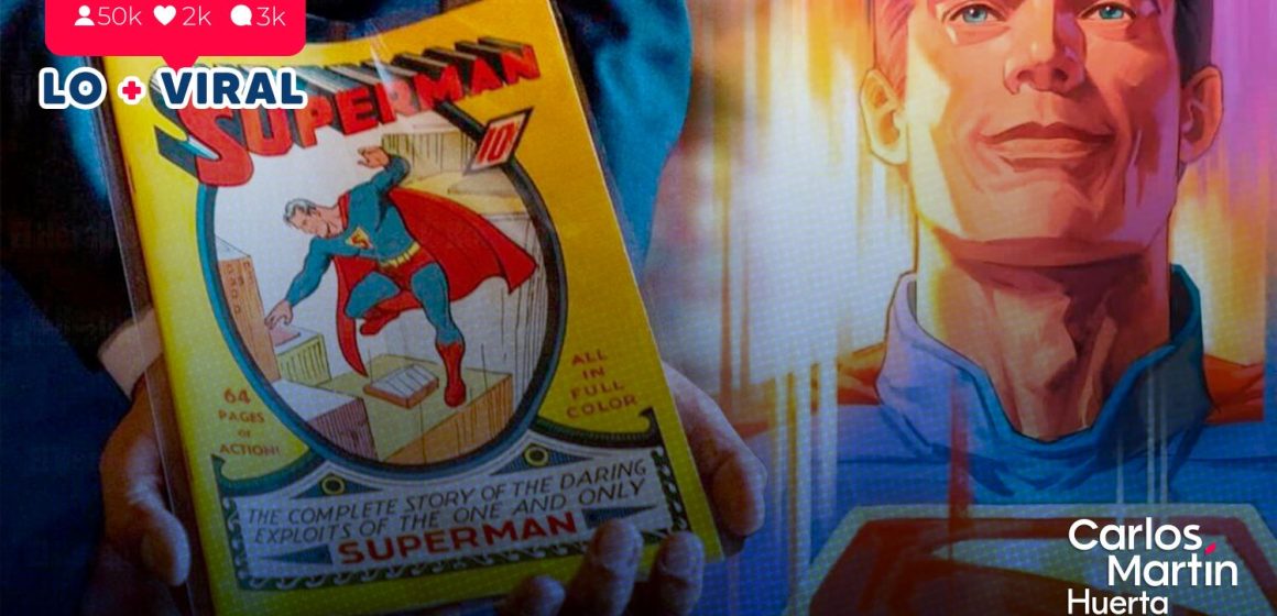 Cómic de Superman se vende por 9.12 millones de dólares