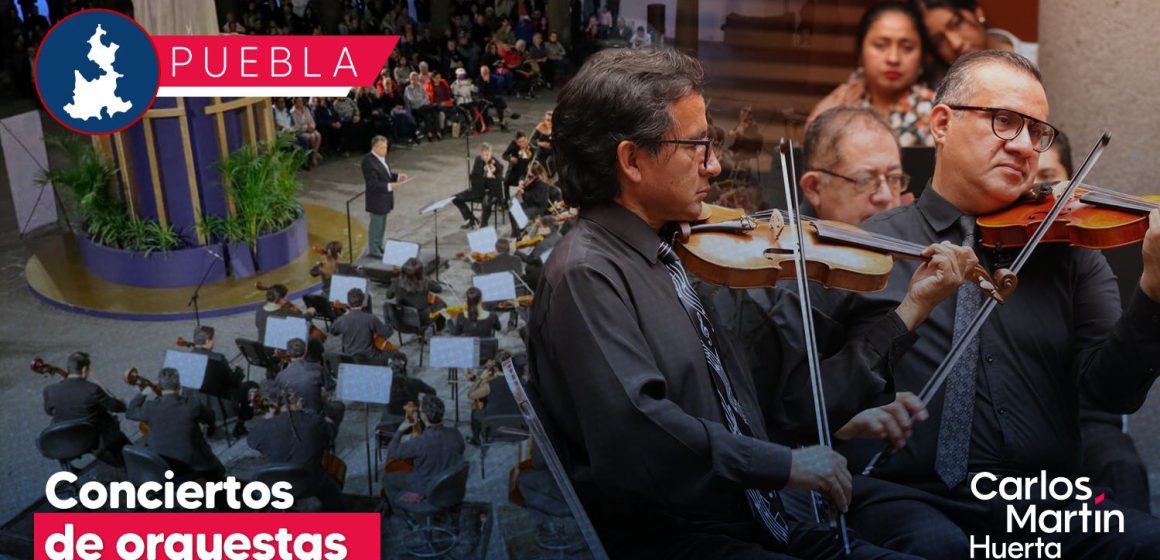 Invitan a conciertos de orquestas este fin de semana en Puebla